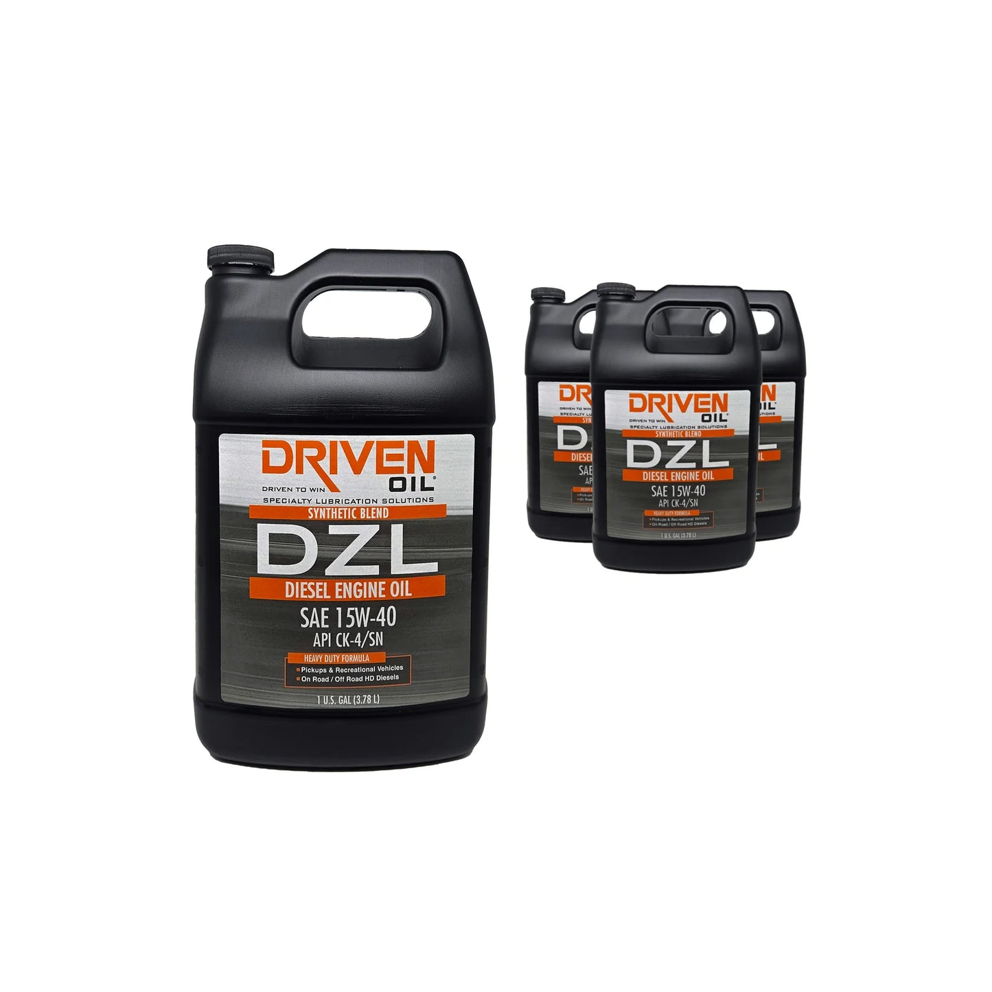 DZL 15W-40 CK-4 Synthetic Blend Diesel Engine Oil