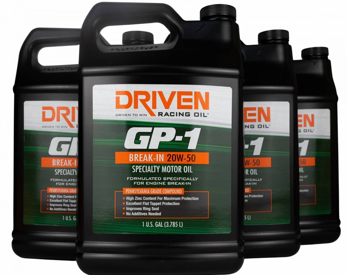 GP-1 Break-In Engine Oil 20W-50 - Gallon