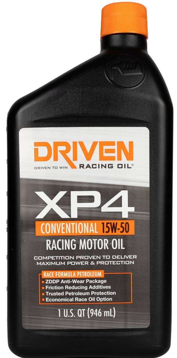 XP4 15W-50 Conventional Racing Oil
