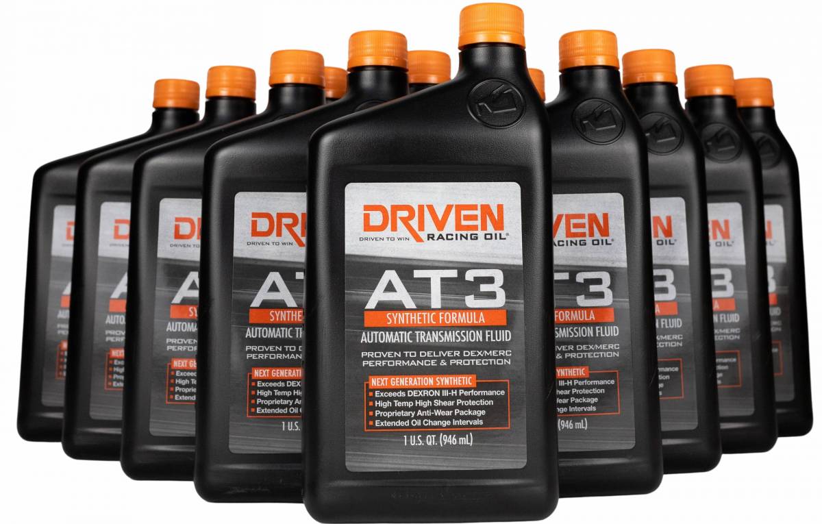 AT3 Synthetic Racing Automatic Transmission Fluid – Driven Racing Oil ...