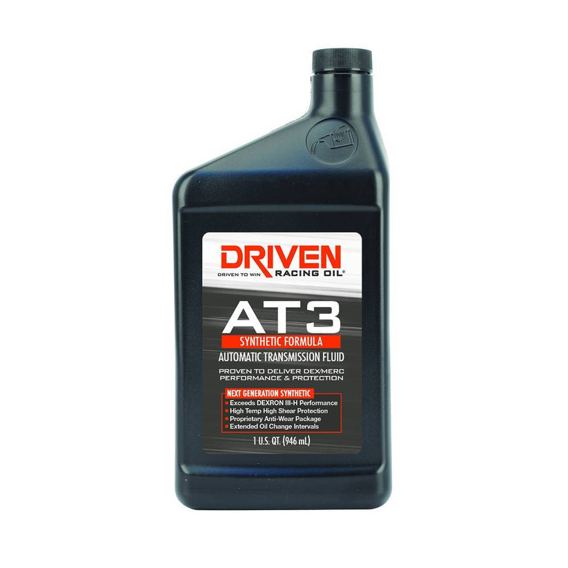 AT3 Synthetic Racing Automatic Transmission Fluid – Driven Racing Oil ...