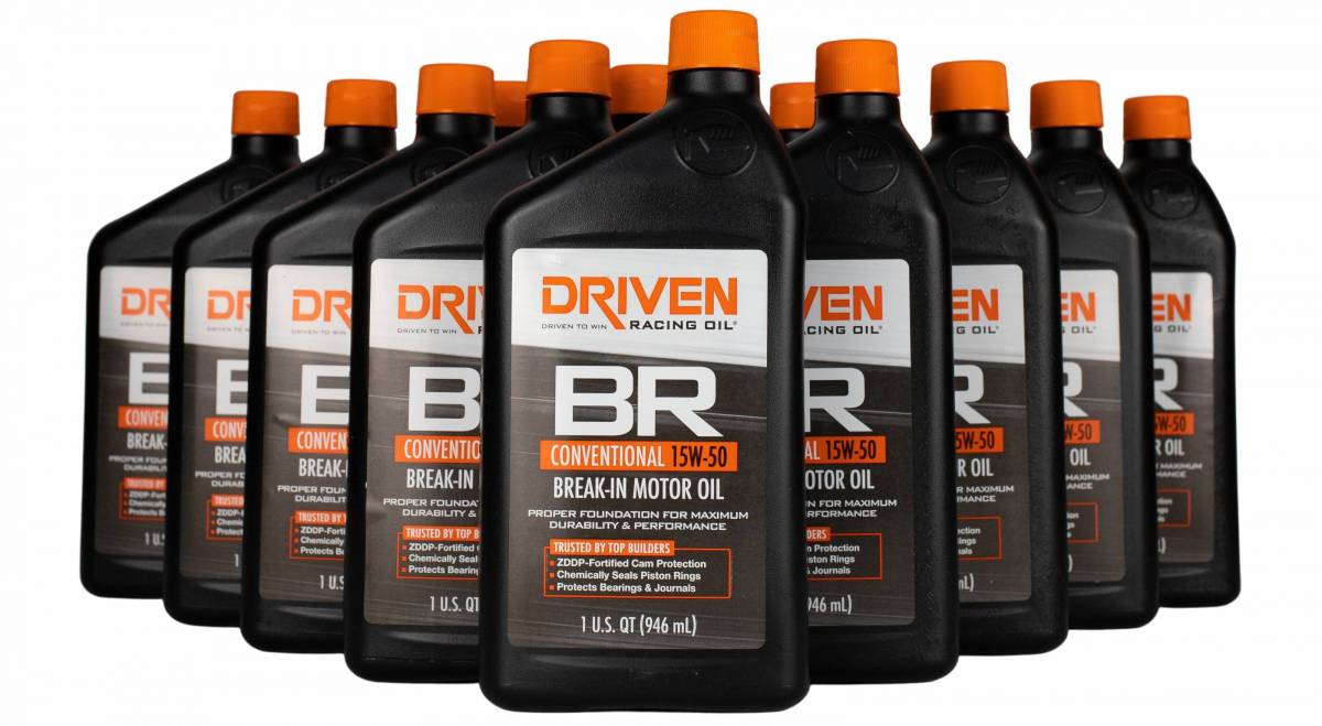 BR 15W-50 Conventional Break-In Oil