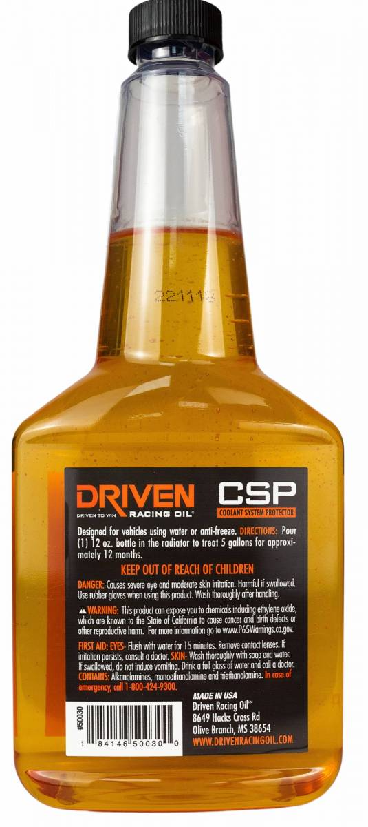 CSP Coolant System Protector - 12oz Bottle