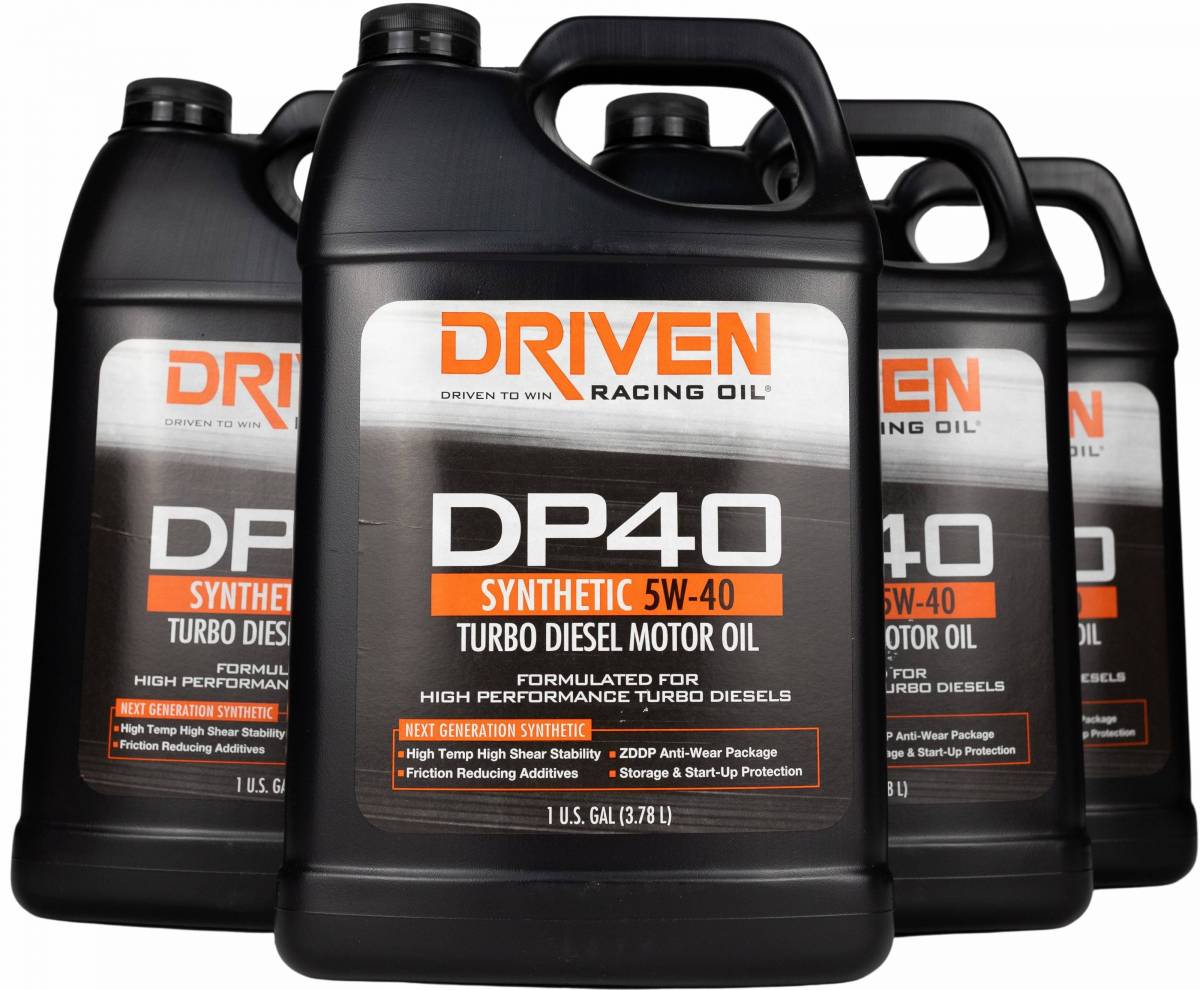 DP40 5W-40 Synthetic Turbo Diesel Oil - 1 Gallon