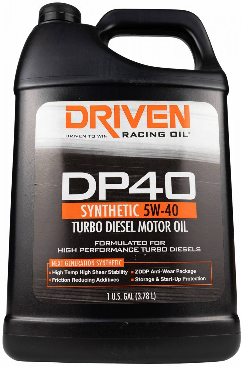 DP40 5W-40 Synthetic Turbo Diesel Oil - 1 Gallon