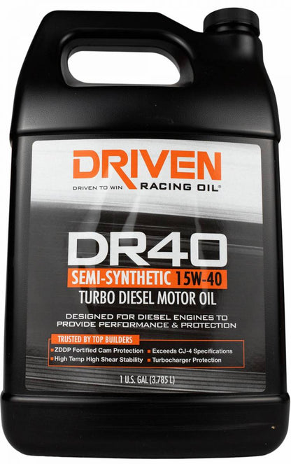 DR40 Turbo Diesel Oil 15W-40 - 1 Gallon