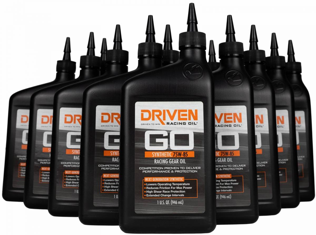 Driven Racing Oil Sticker GO 75W-85 Synthetic Racing Gear Oil – Driven Racing Oil Australia