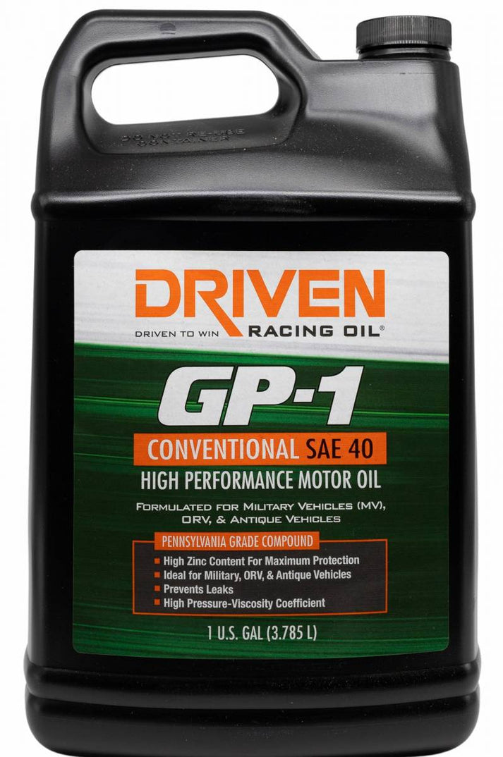 GP-1 Conventional SAE 40 – Driven Racing Oil Australia