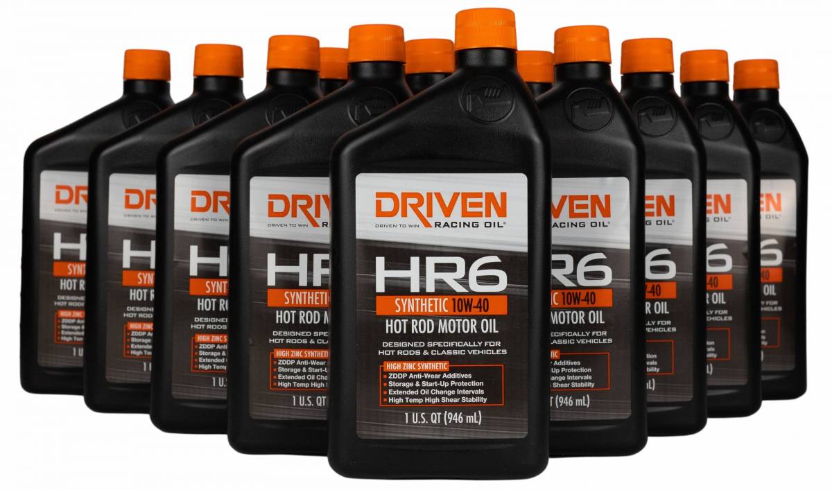 HR6 10W-40 Synthetic Hot Rod Oil – Driven Racing Oil Australia