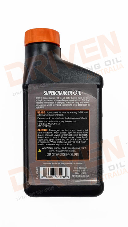 Supercharger Oil Synthetic 8oz Bottle
