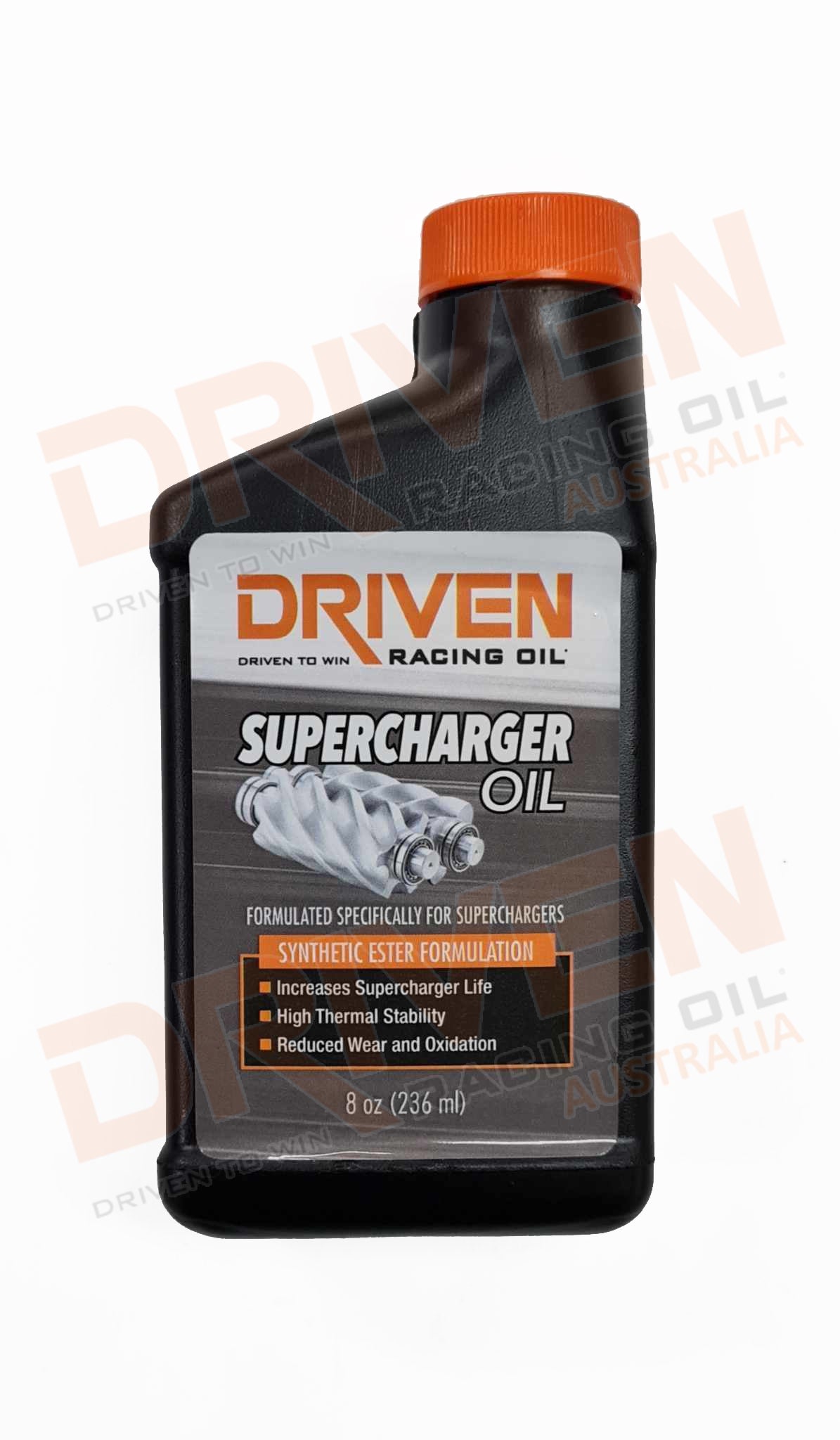 Driven Racing Oil Sticker Supercharger Oil Synthetic 8oz Bottle – Driven Racing Oil Australia