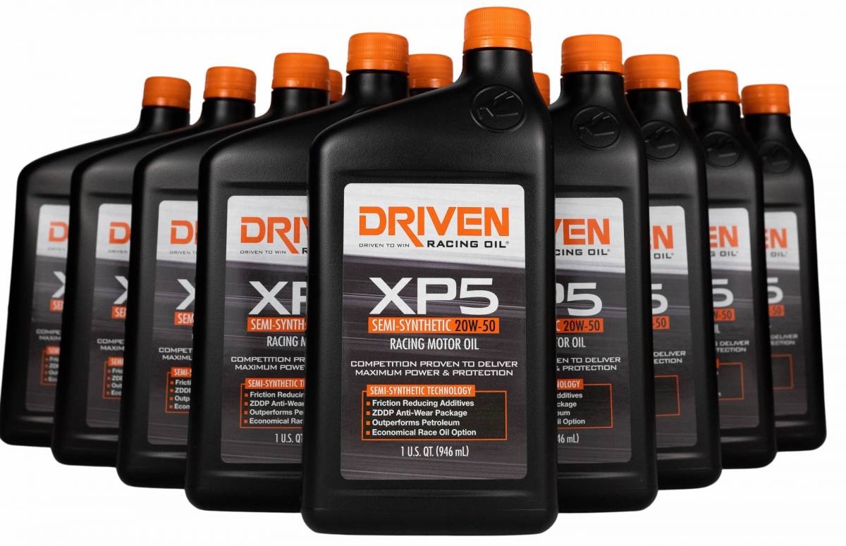 XP5 20W-50 Semi-Synthetic Racing Oil