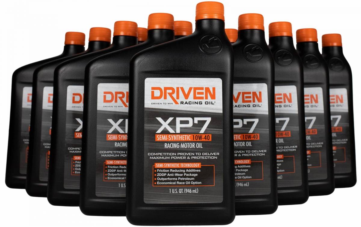 XP7 10W-40 Semi-Synthetic Racing Oil