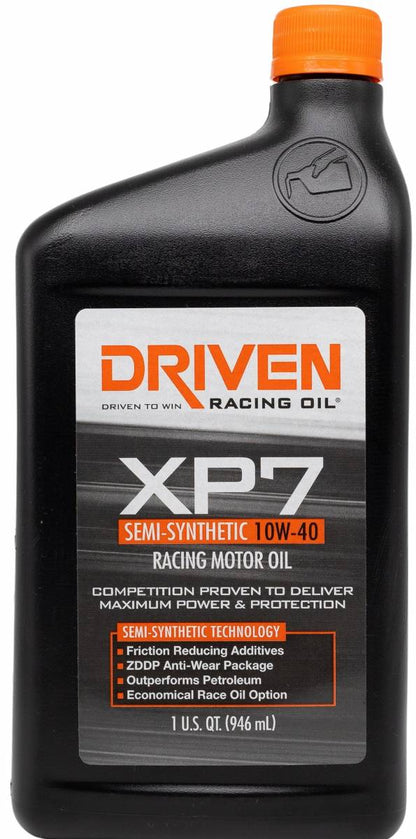XP7 10W-40 Semi-Synthetic Racing Oil