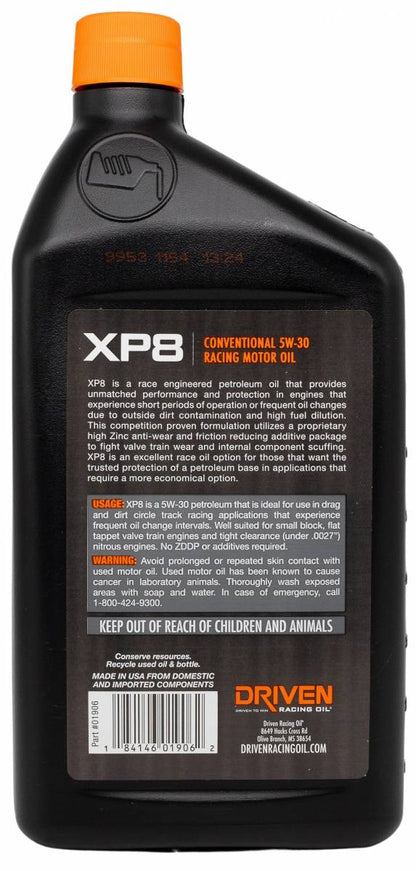 XP8 5W-30 Conventional Racing Oil