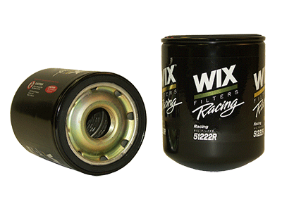 Wix 51222R Racing Oil Filter, Universal, 1 1/2-12 Thread
