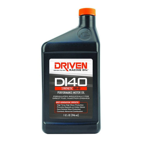 DI40 5W-40 Synthetic Direct Injection Performance Motor Oil – Driven ...